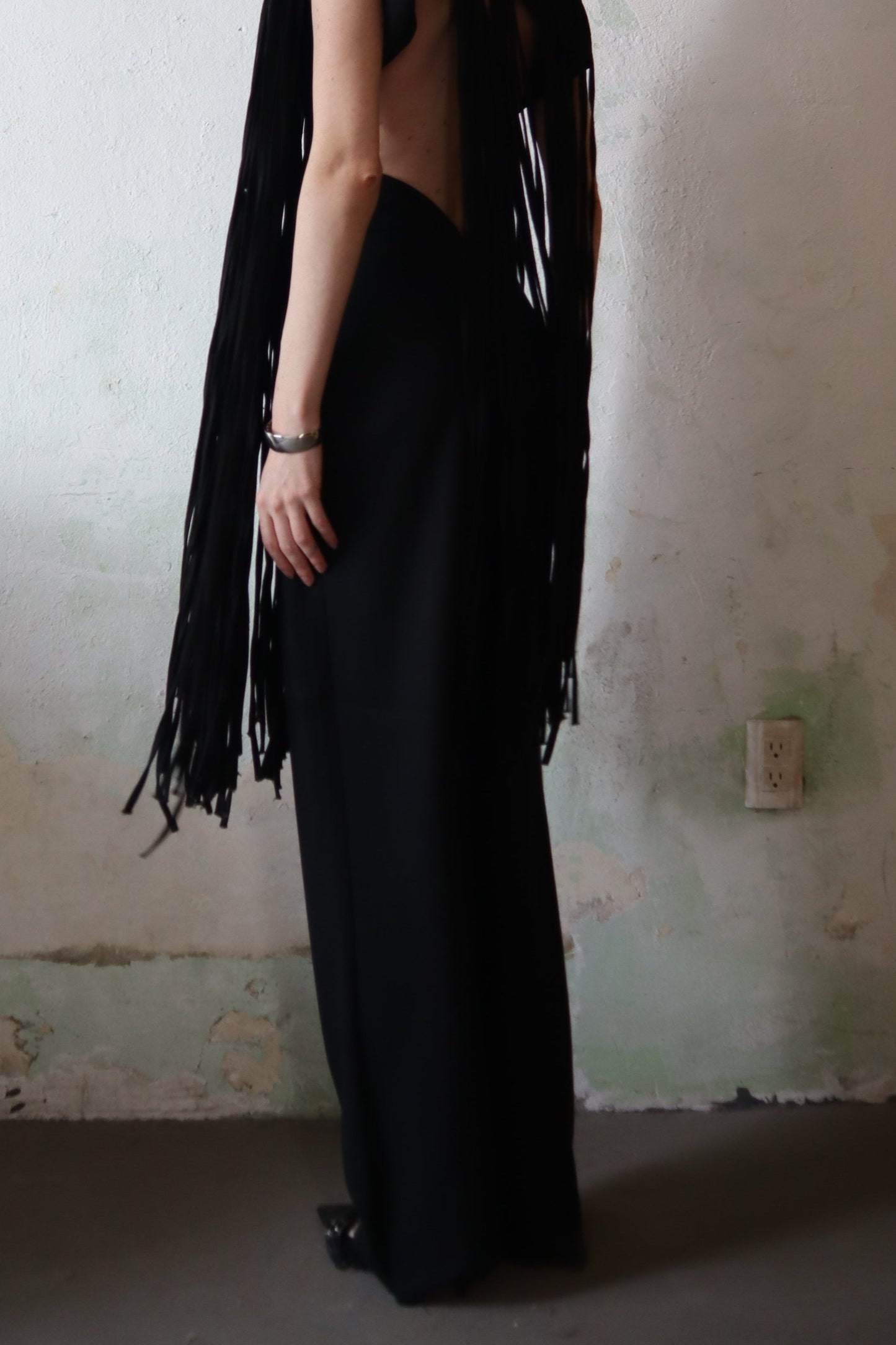 Maison Isabel Maciel- High waisted v cut pants, featured in lookbook.
