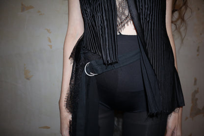 Maison Isabel Maciel deconstructed asymmetric top, featured in lookbook.