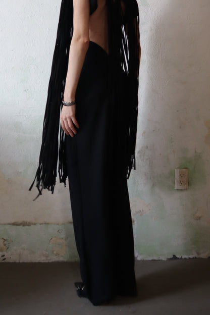 Maison Isabel Maciel- High waisted v cut pants, featured in lookbook.