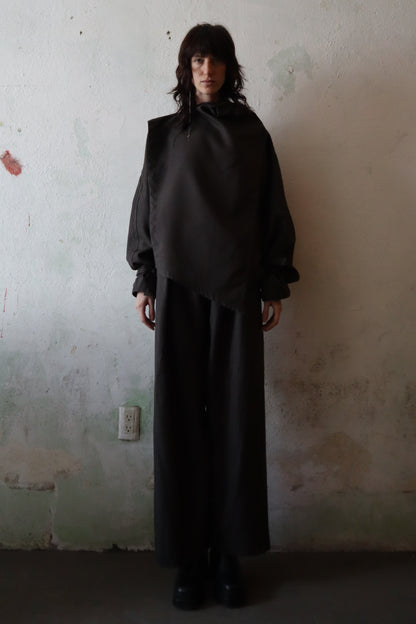 Maison Isabel Maciel oversized extended sleeve suit, featured in lookbook.